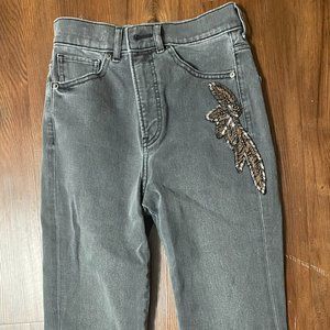 Express Grey Jeans